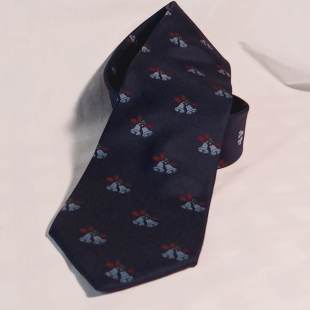 Noel silk Christmas necktie